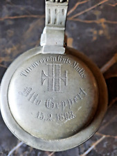 Boccale birra antico 1893 raro Studentika