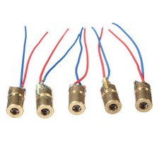 5 Pezzi Mini 650nm 5mW 5V