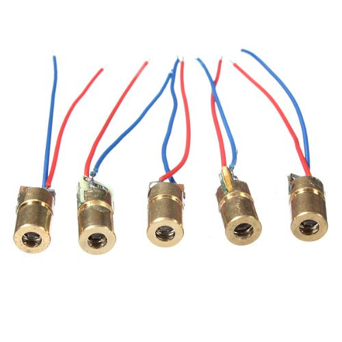 Pezzi mini 650nm 5mw 5v - pezzi,