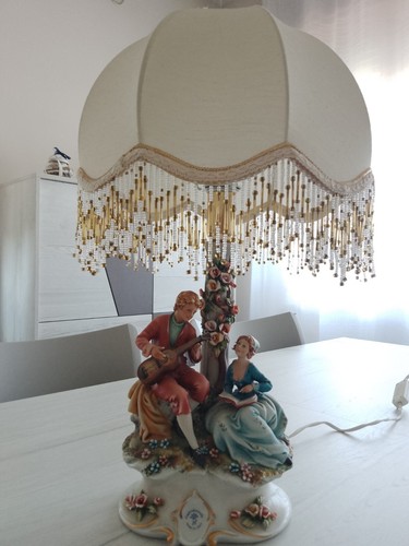 Capodimonte lampada tavolo - capodimonte,