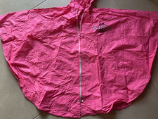 impermeabile rosa bambina cuccioli cappuccio e cerniera anti pioggia acqua bimba