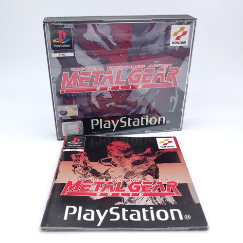 Metal gear solid ps1 pal - solid, ita