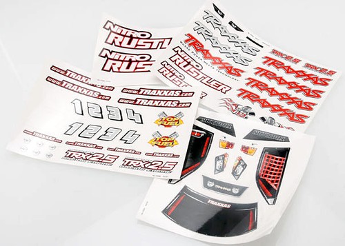 Fogli adesivi traxxas - di,