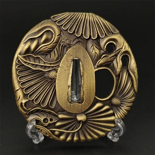 Spada giapponese moderna tsuba - moderna,