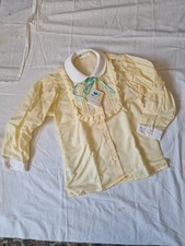 Camicetta Camicia Bimbo Gialla