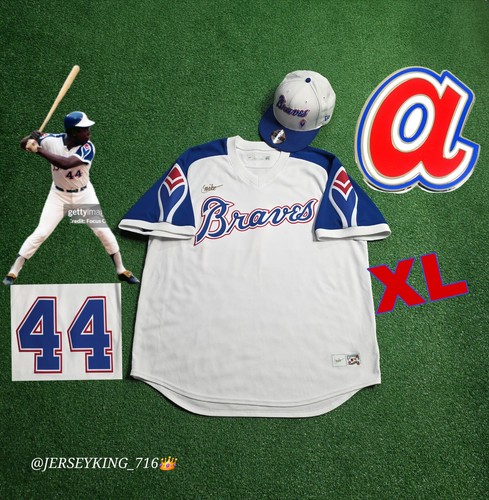 Maglia nike hank aaron atlanta - nike,