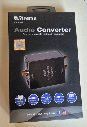 Convertitore audio digitale - convertitore,