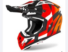 Casco Airoh Aviator Ace Trick Orange Tg. M Motocross Enduro 