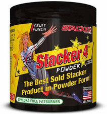 Stacker2 Europe Stacker 4 Powder, Lemon Lime - 150G