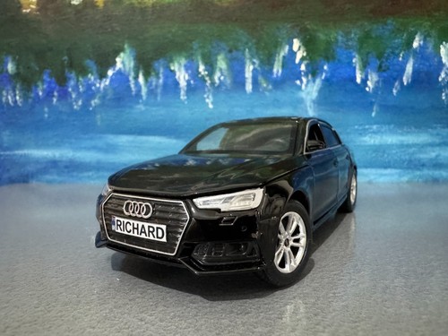 Targa personalizzata nera audi - targa,