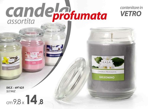 Candela profumata contenitore - profumata,