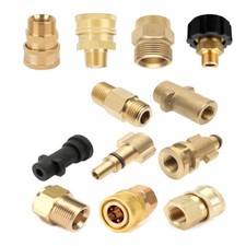 Adattatore pistola getto lancia idropulitrice alta pressione 1/4" per