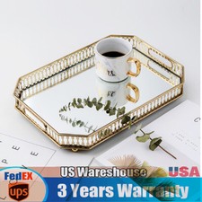 Vassoio vetro specchio