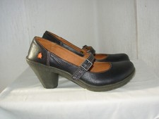 ART Scarpe In Pelle Nera P.41