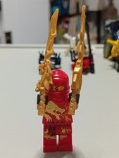 Minifigure Lego personaggio Ninja Con Armi