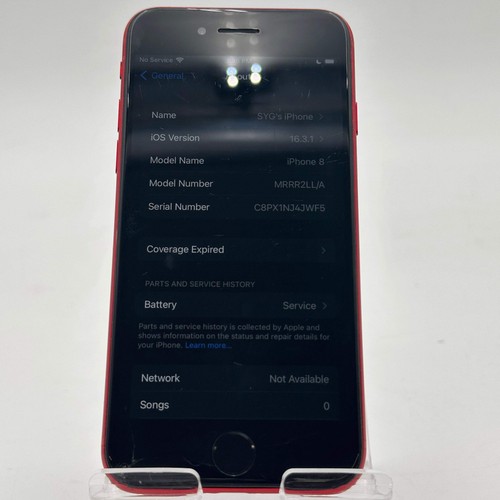 Apple iphone 64gb rosso - 8,