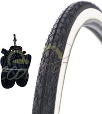 COPERTONE Mtb 26 x 1.75 Slick Bianconeri + CAMERA | Copertone Deestone 44-559