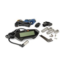 Strumentazione Contachilometri Moto Universale Stage6 Racing Omologata Nero