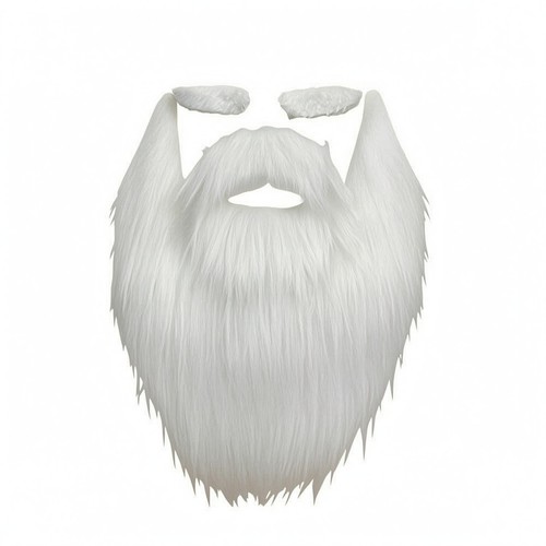 Barba bianca babbo natale - bianca,