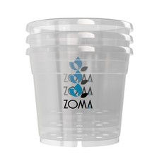 Set 3 Vasi Trasparenti per Orchidee 14CM