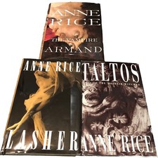 Anne Rice Lot of 3 hardcover