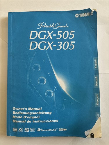 Yamaha dgx 505 - dgx, 305