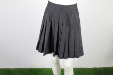 BYBLOS GONNA DONNA GRIGIA TESSUTO PANNO TAG SIZE 44