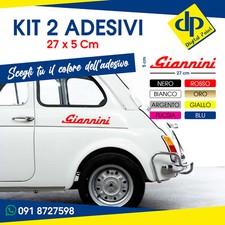 ADESIVI Per Fiat 500 GIANNINI