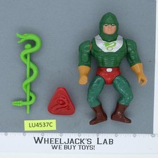 King Hiss 100% Completo He-Man Masters of the Universe MOTU 1986 Mattel Vintage