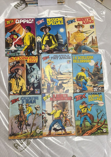 Lotto fumetti tex willer - tex,