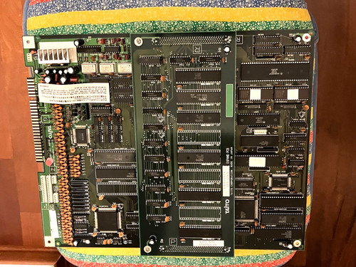 Pcb jamma taito gun - f3,