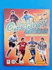 ALBUM ORIGINALE CALCIATORI PANINI 2001-2002 COMPLETO DI TUTTE LE FIGURINE