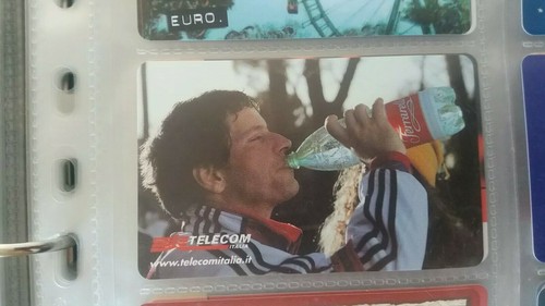 Scheda telefonica ferrarelle - telefonica,