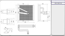 Evaporatore Volkswagen Fox 1.4