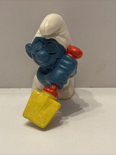 Puffi puffo con pala peyo - con,