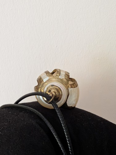 Collana conchiglia oro - collana,