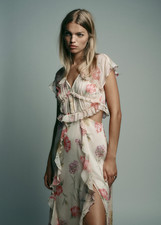 Zara abito midi - fantasia, con