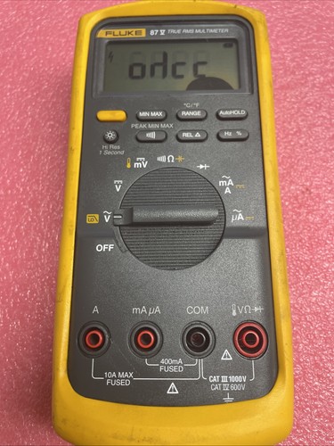 Multimetro fluke 87v true rms - fluke,