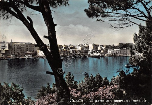 Cartolina brindisi porto - cartolina,