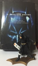 Il Cavaliere Oscuro Trilogia 3 DVD + Batman Figure Come Foto Nolan Bale N  