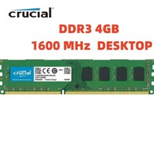CRUCIAL DDR3 4 GB 1600 MHz