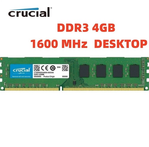 Crucial ddr3 4gb 1600 - crucial,