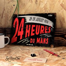 Insegna in metallo 24 Heures