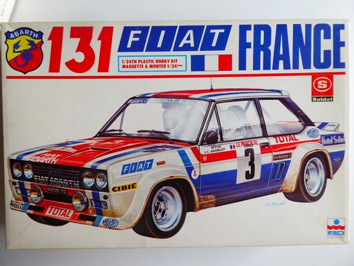 Esci fiat 131 abarth - 1/24,