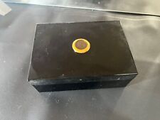 VINTAGE ORIGINALE ROLEX Cellini Green watch box cassa legno pelle 231022005y9S