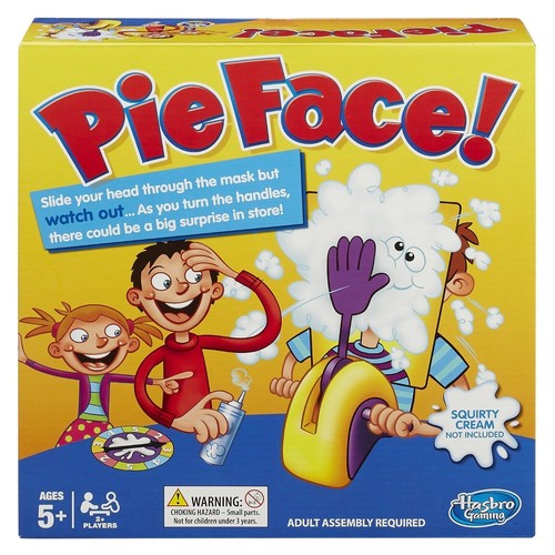 Pie face game - pie,