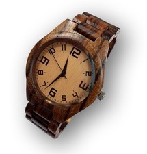 Orologio Polso Uomo Legno