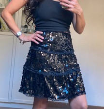 Gonna RED Valentino nera