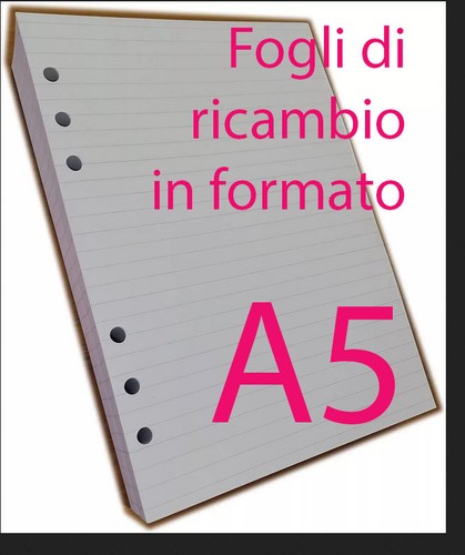 Ricambi fogli con - , per