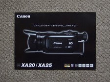 Catalog Canon XA20 XA25 Full